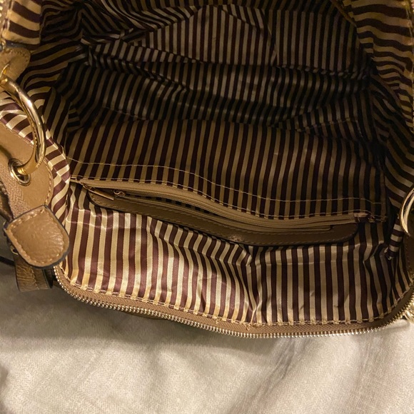 NWOT leather tote with studs and rhinestones - Picture 4 of 5